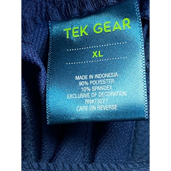 Tek Gear Golf Shorts Athleisure Performance Mid Rise Navy XL NWT - Picture 3 of 4